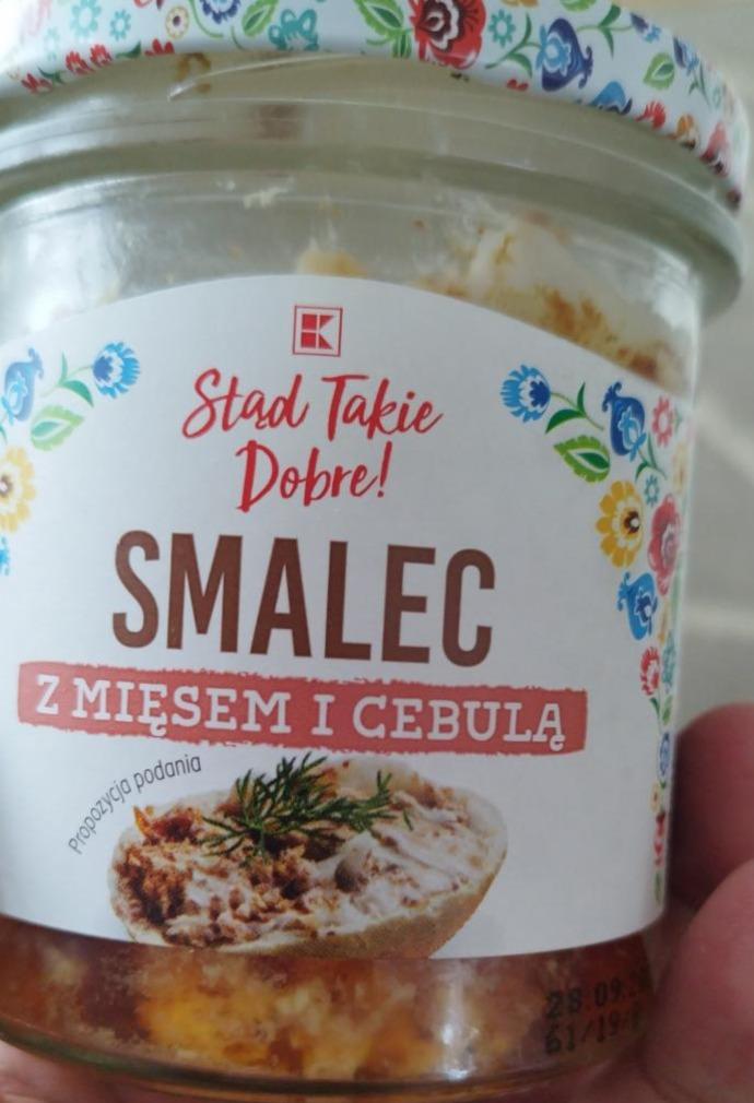 Zdjęcia - Smalec z mięsem i cebulą K-Stąd Takie Dobre