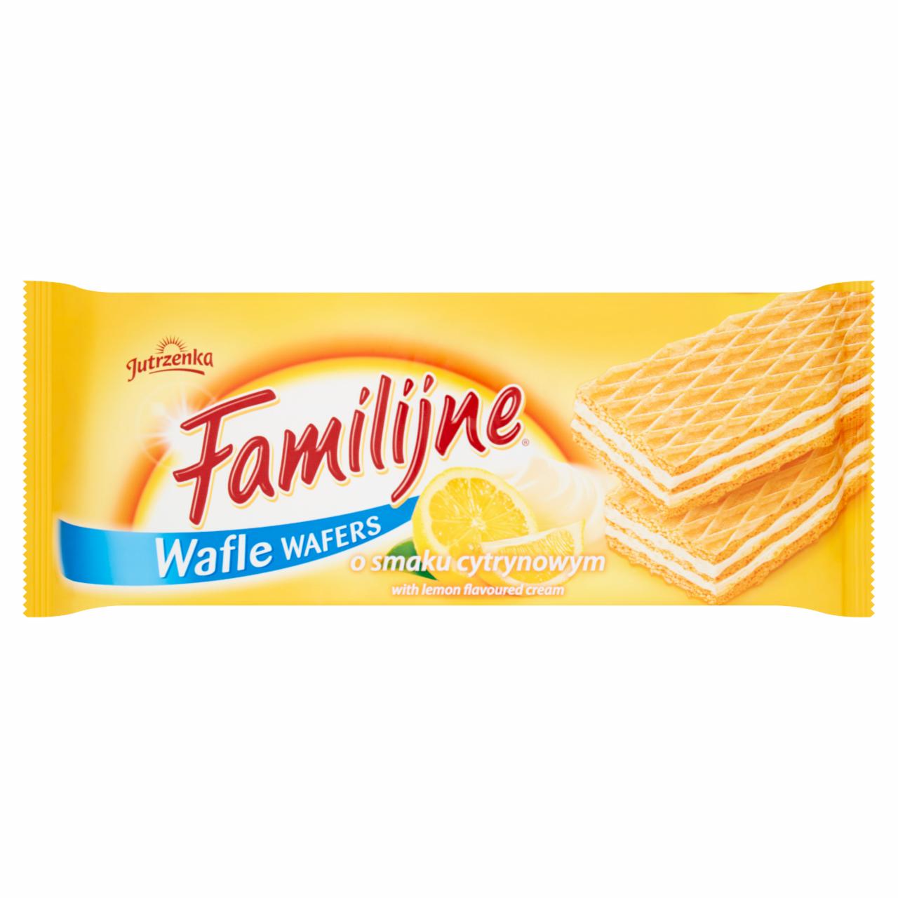 Zdjęcia - Familijne Klasyczne wafle o smaku cytrynowym 180 g