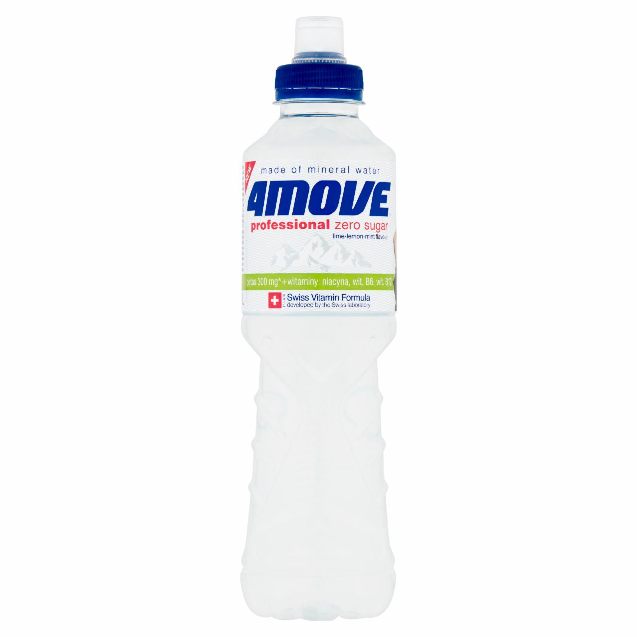 Zdjęcia - 4Move Professional Napój niegazowany o smaku limonki cytryny i mięty 0,75 l