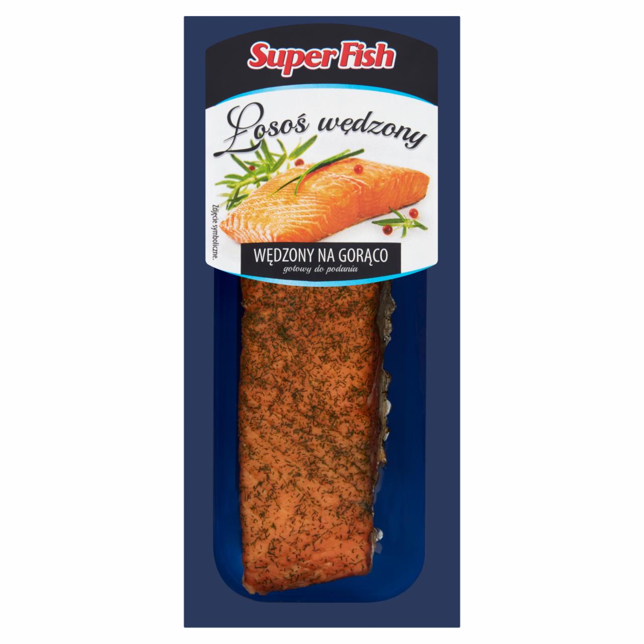 Zdjęcia - SuperFish Łosoś wędzony na gorąco z koprem 125 g