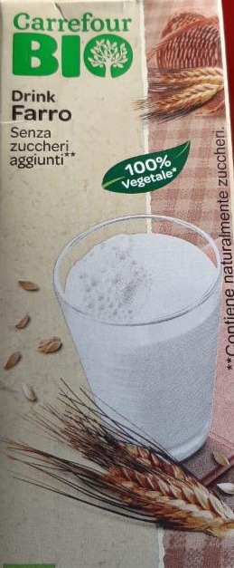 Zdjęcia - Drink Farro Carrefour Bio