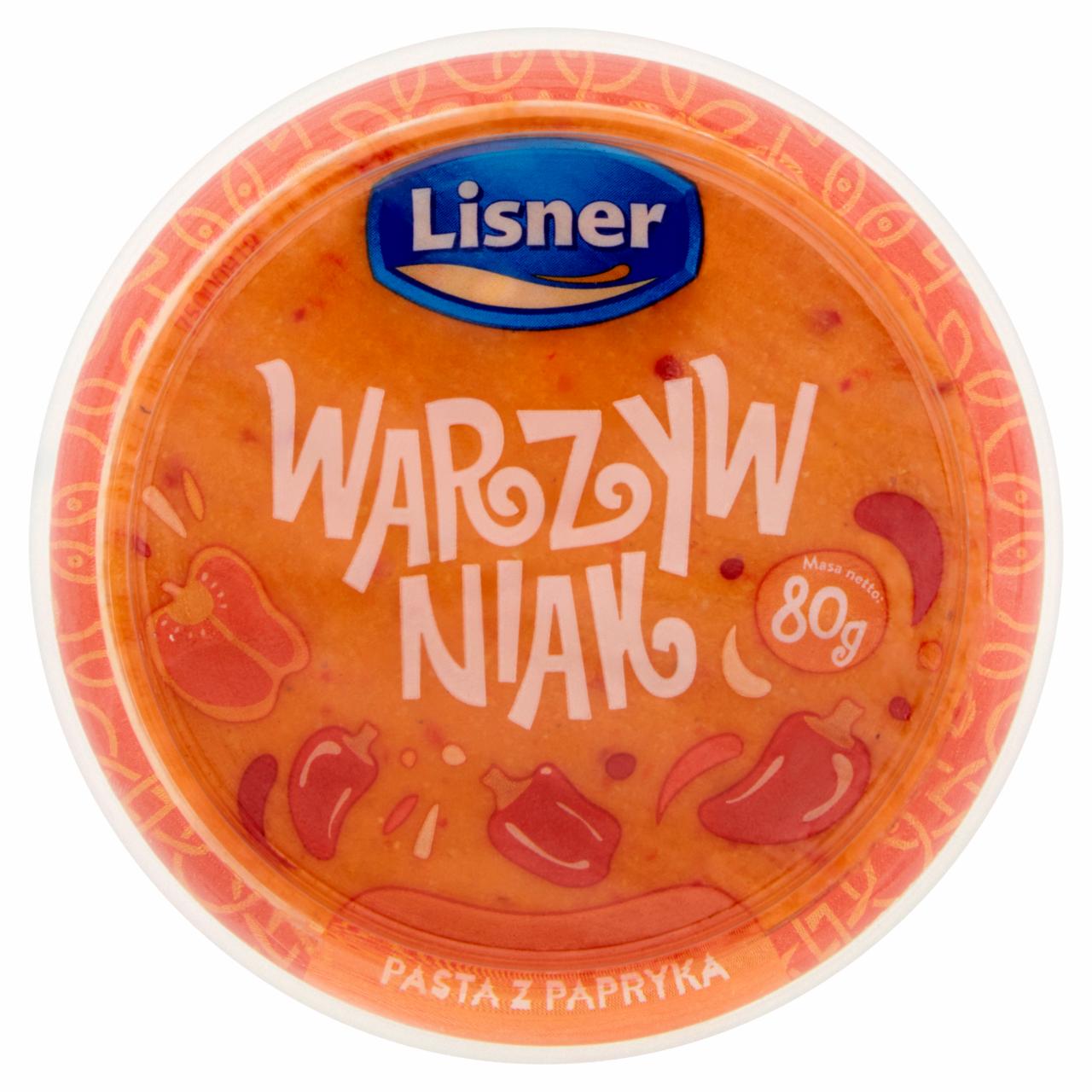 Zdjęcia - Lisner Warzywniak Pasta z papryką 80 g