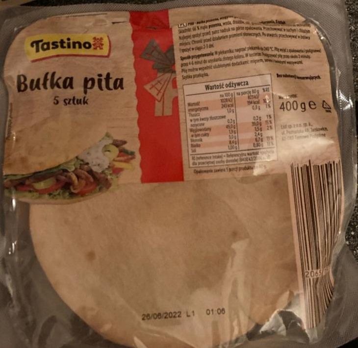 Zdjęcia - Bułka pita Tastino