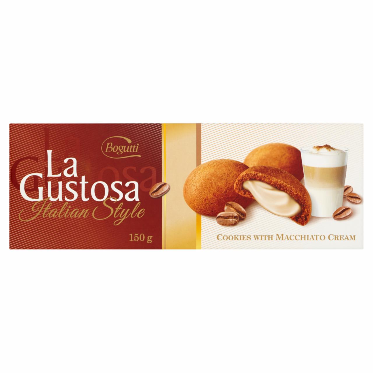 Zdjęcia - Bogutti La Gustosa Kruche ciasteczka z kremem macchiato 150 g