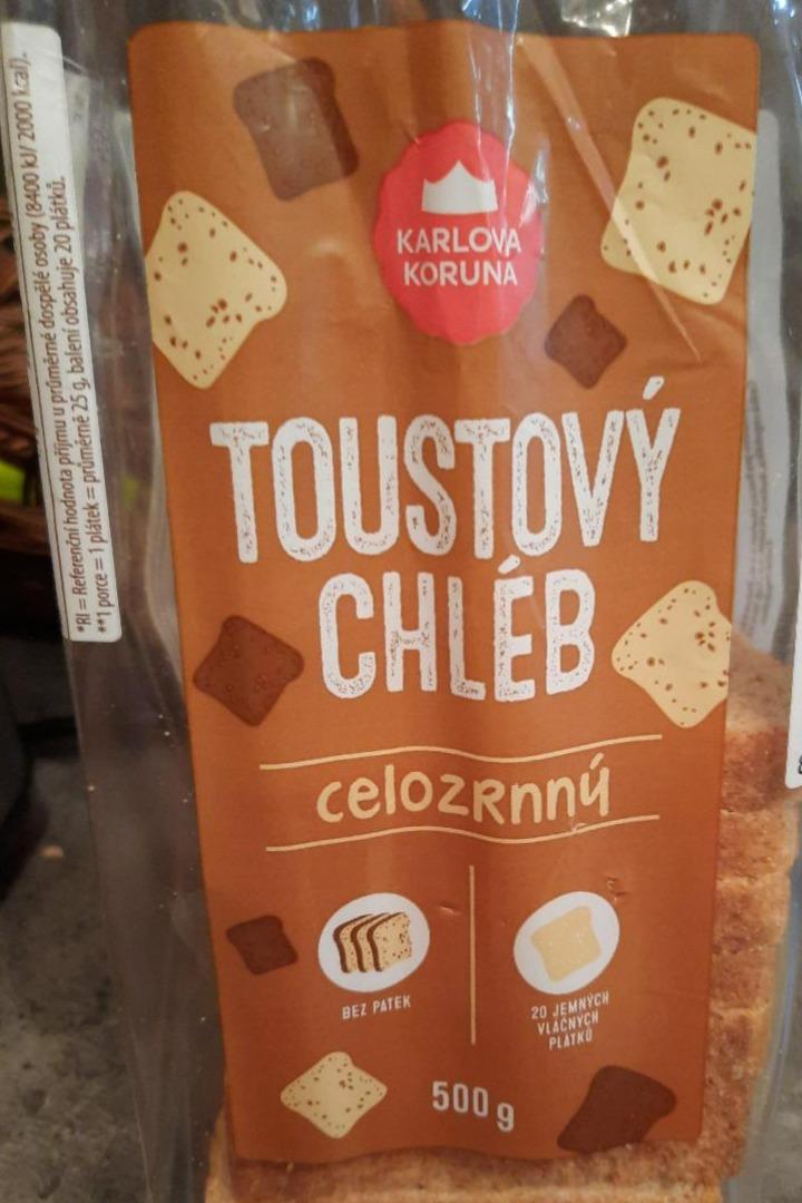 Zdjęcia - Toustový chléb celozrnný Karlova Koruna