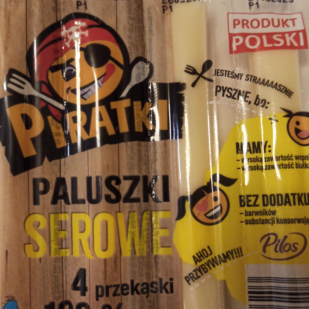 Zdjęcia - Paluszki serowe Piratki