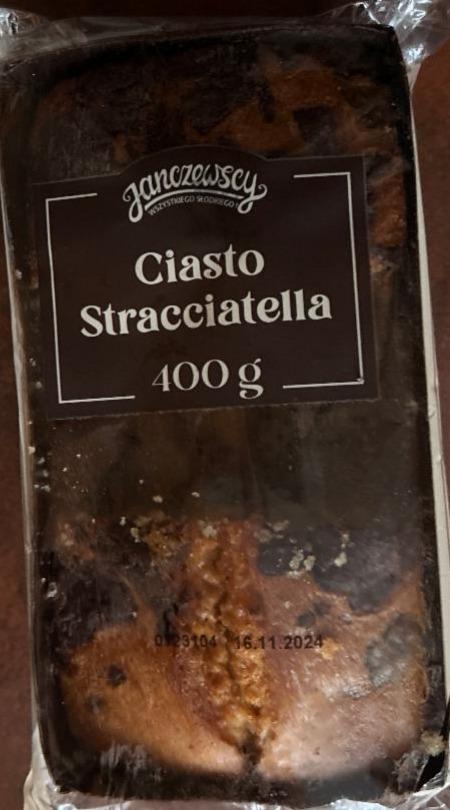 Zdjęcia - Ciasto stracciatella Janczewscy