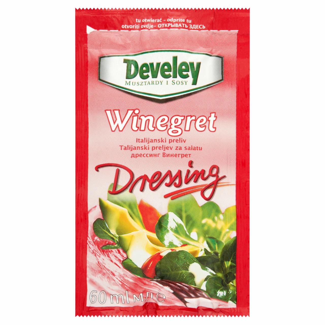 Zdjęcia - Develey Dressing winegret 60 ml