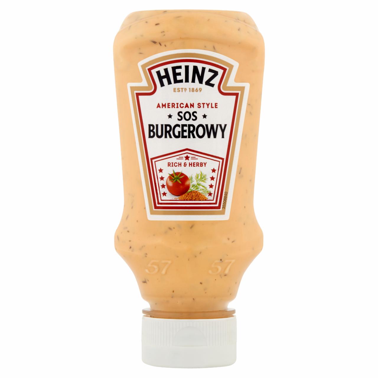 Zdjęcia - Heinz Sos burgerowy 230 g