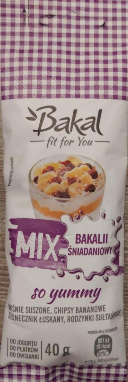 Zdjęcia - Mix bakalii śniadaniowy so yummy Bakal fit for you