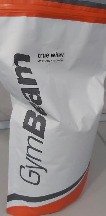 Zdjęcia - Gymbeam True whey proteín white chocolate