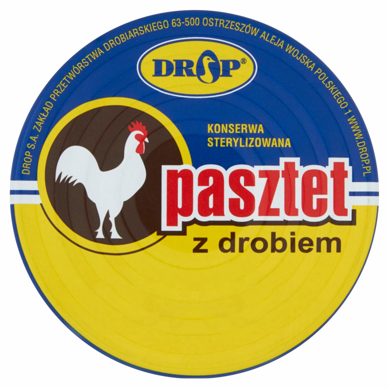 Zdjęcia - Drop Pasztet z drobiem 90 g