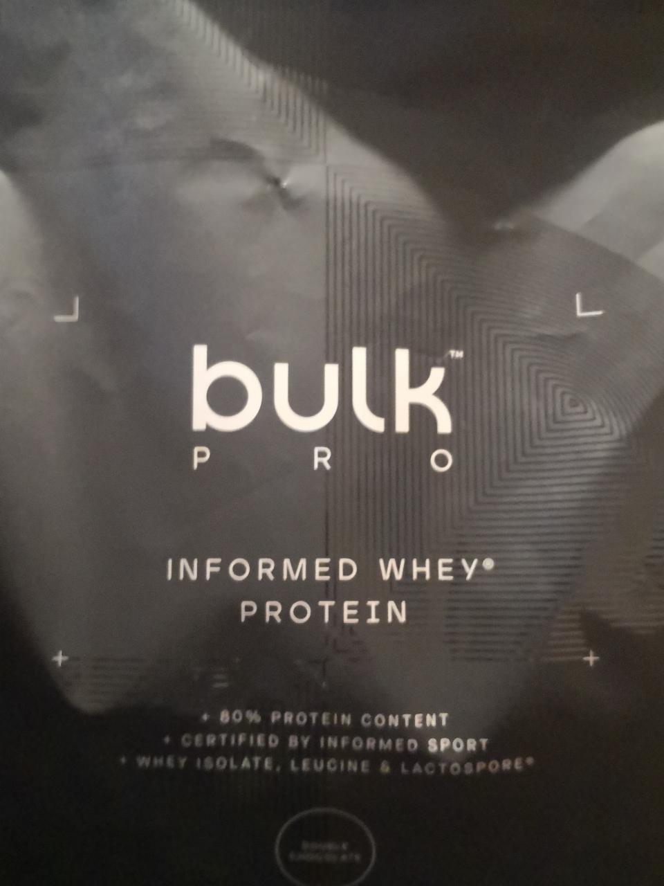 Zdjęcia - Bulk informed whey protein