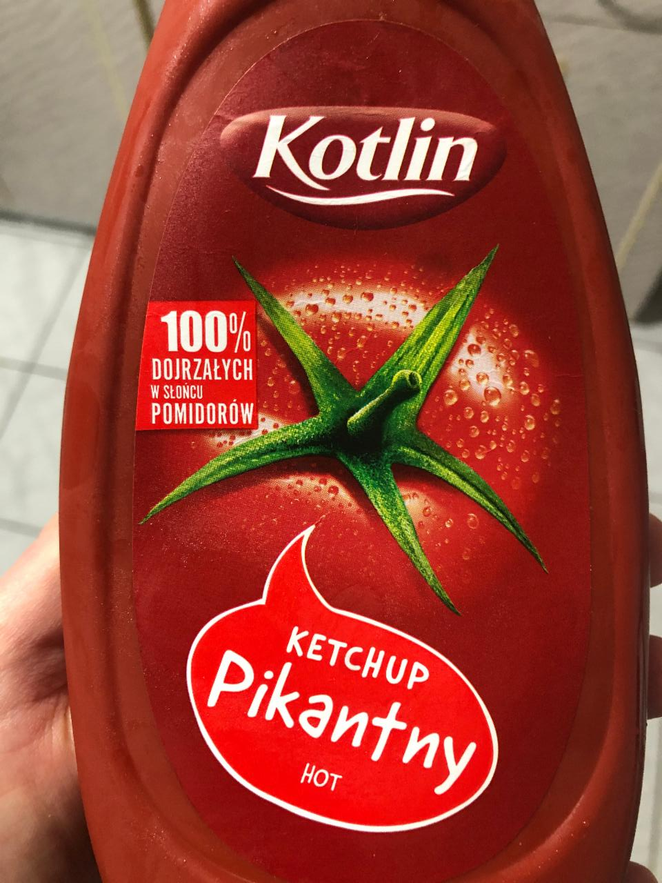 Zdjęcia - Kotlin Ketchup pikantny 60 % mniej kalorii 450 g