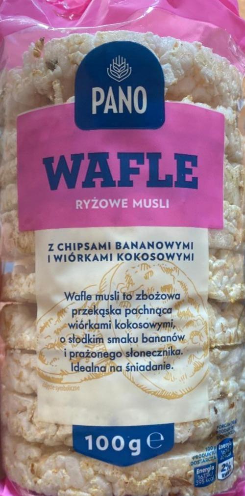 Zdjęcia - wafle ryżowe musli PANO