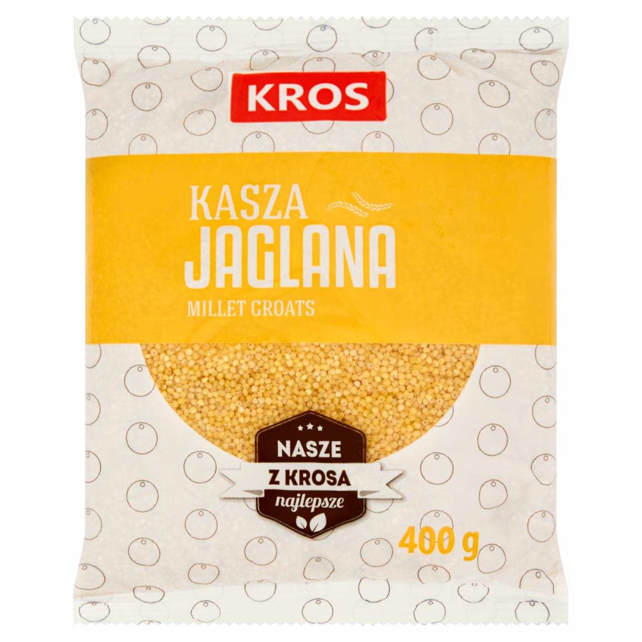 Zdjęcia - KROS Kasza jaglana 400 g