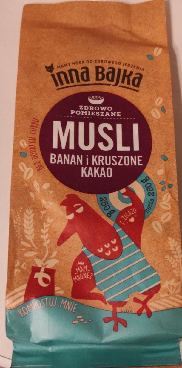 Zdjęcia - Musli banan i kruszone kakao Inna bajka