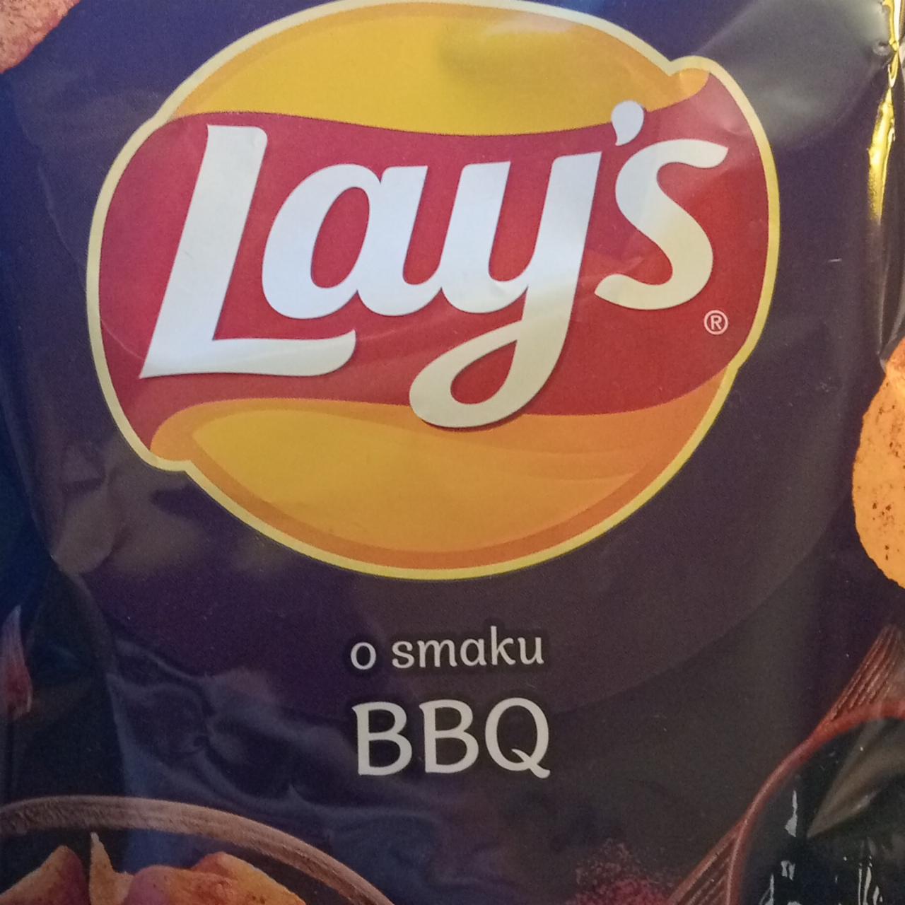 Zdjęcia - Chipsy ziemniaczane o smaku BBQ Lay's