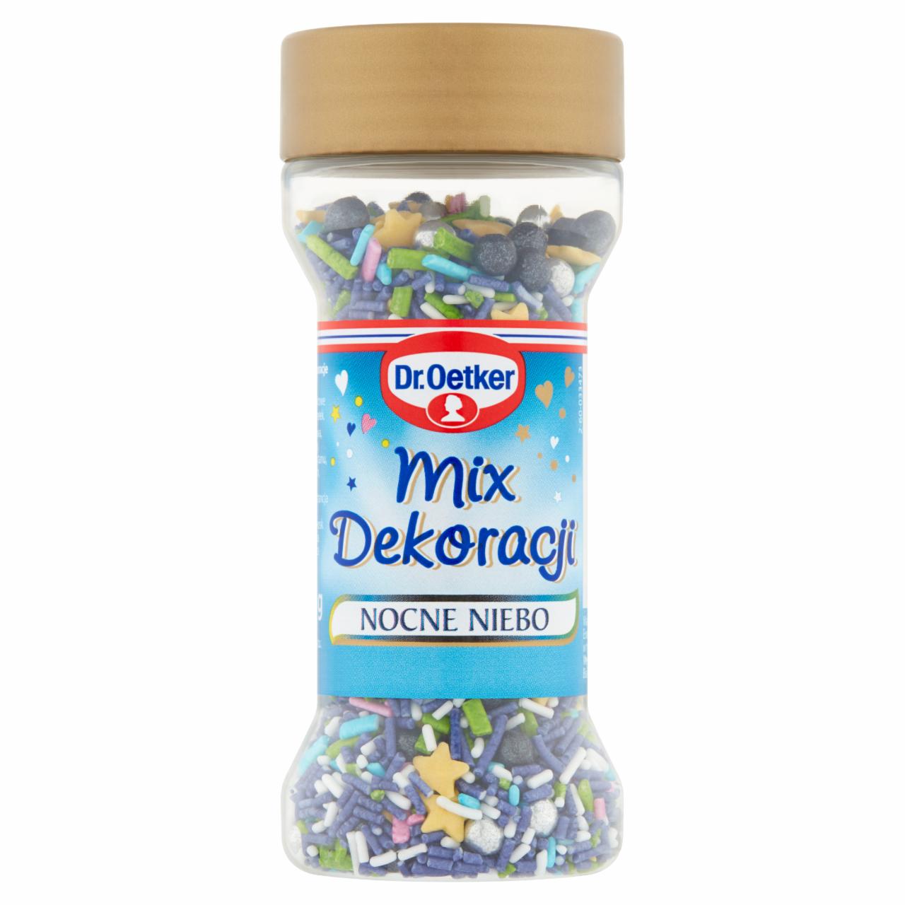 Zdjęcia - Dr. Oetker Mix dekoracji nocne niebo 50 g