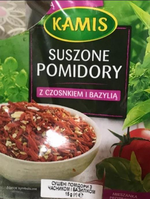 Zdjęcia - Suszone pomidory z czosnkiem i bazylią Kamis