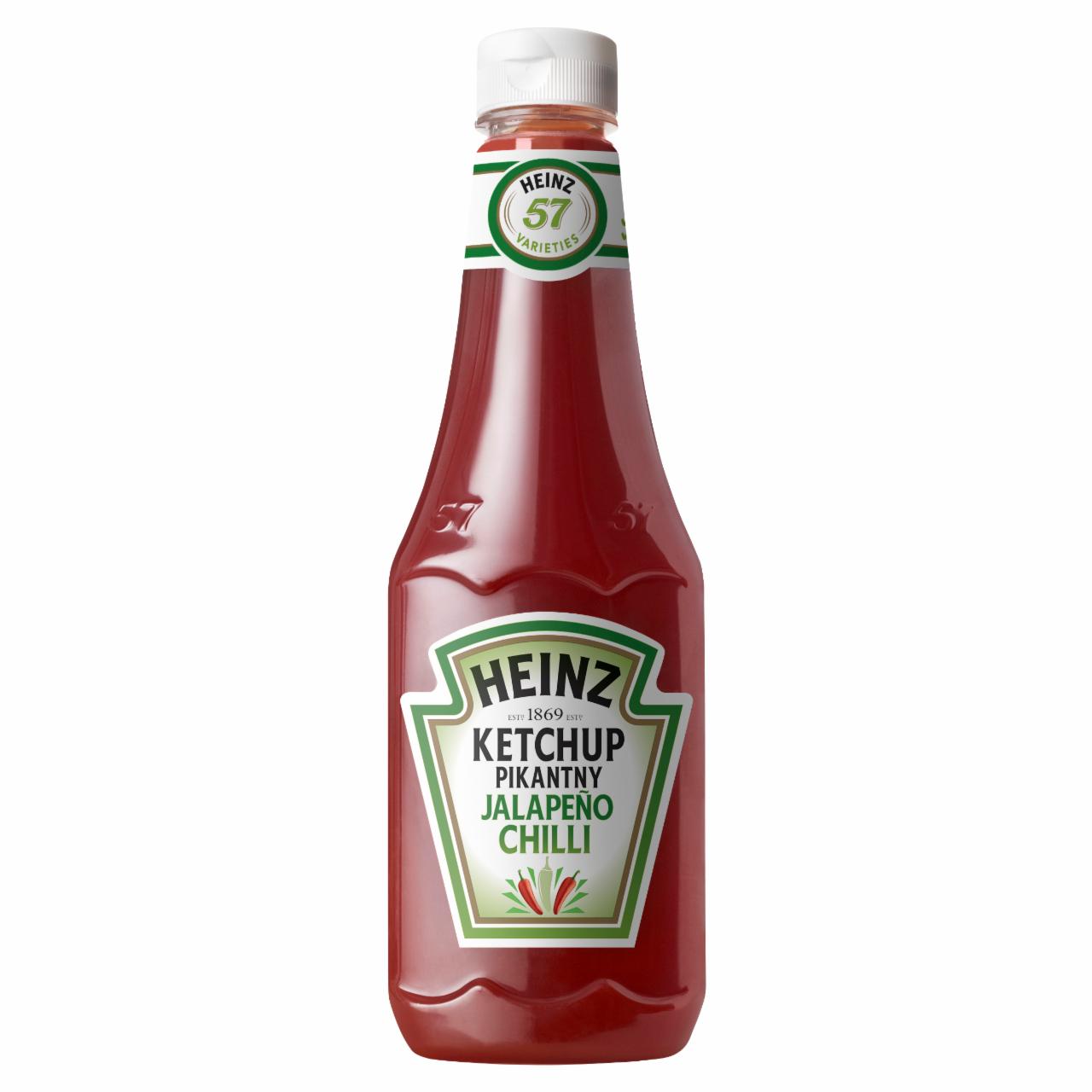 Zdjęcia - Heinz Ketchup pikantny jalapeño chilli 570 g