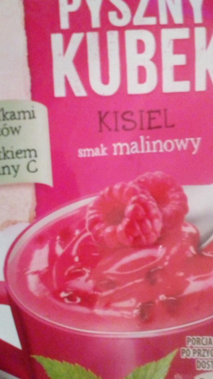 Zdjęcia - Pyszny kubek kisiel malinowy Twój Deser