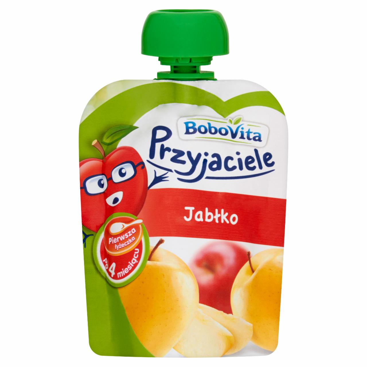 Zdjęcia - BoboVita Przyjaciele Jabłko po 4 miesiącu 80 g