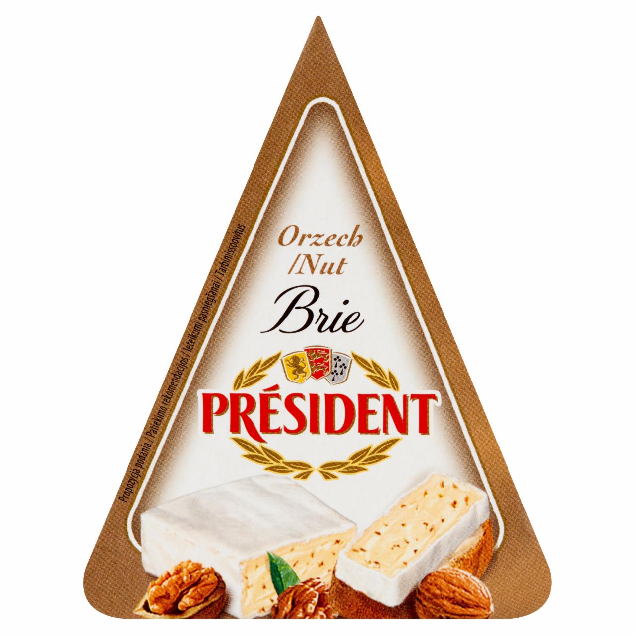 Zdjęcia - Ser Brie z orzechami Président