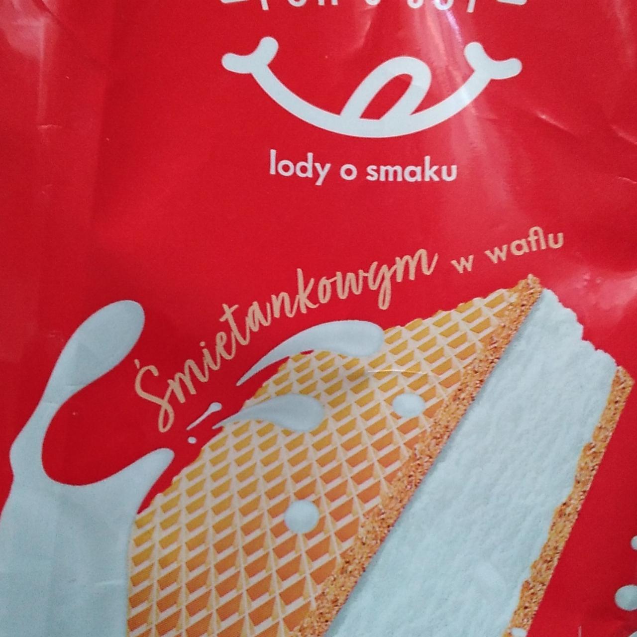 Zdjęcia - Lody o smaku śmietankowym w waflu Fiesta fun & joy