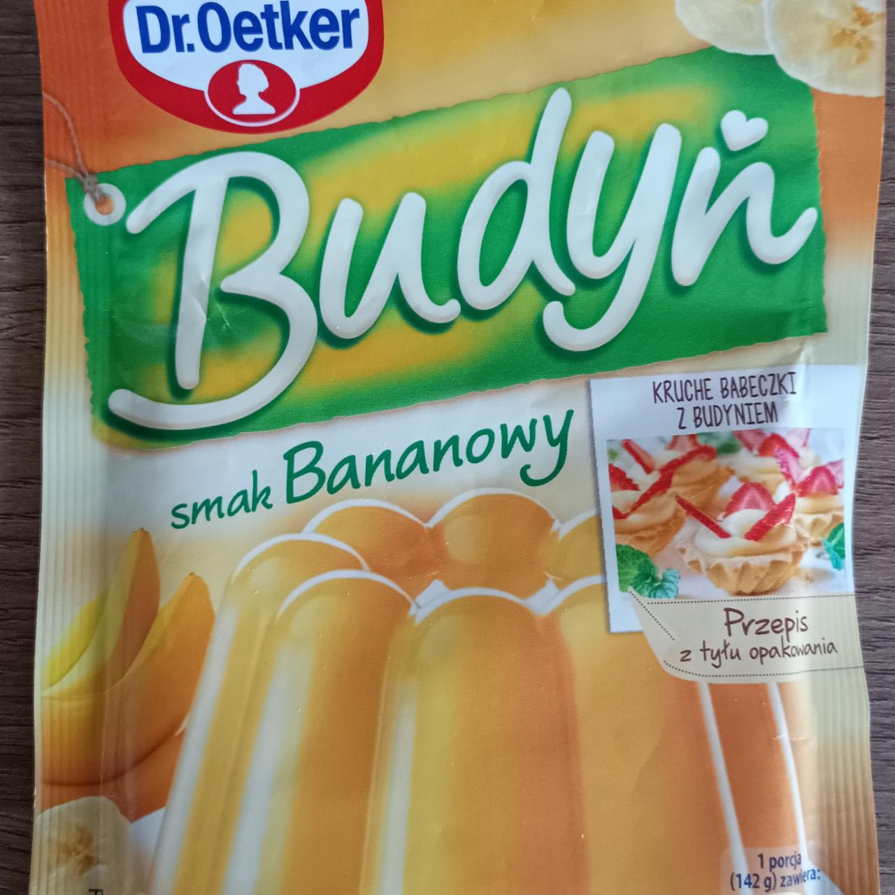 Zdjęcia - Budyń smak bananowy Dr.Oetker