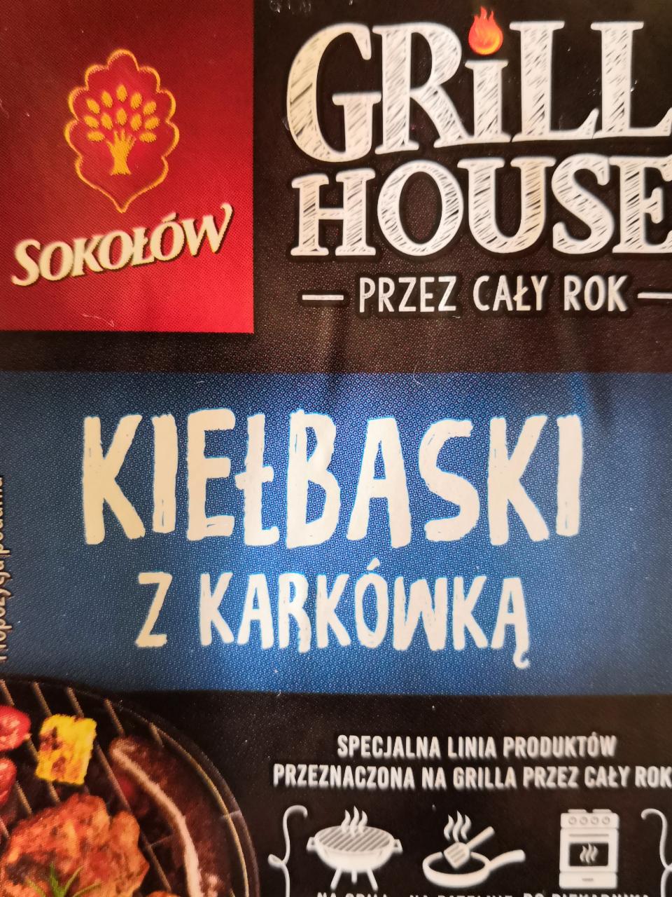 Zdjęcia - Grill House Kiełbaski z karkówką Sokołów