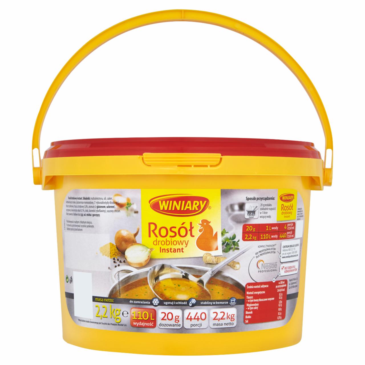 Zdjęcia - Winiary Rosół drobiowy instant 2,2 kg