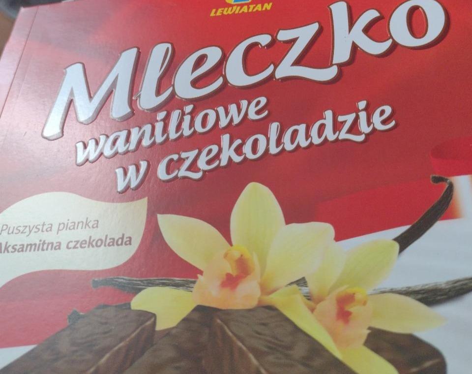 Zdjęcia - mleczko waniliowe w czekoladzie lewiatan