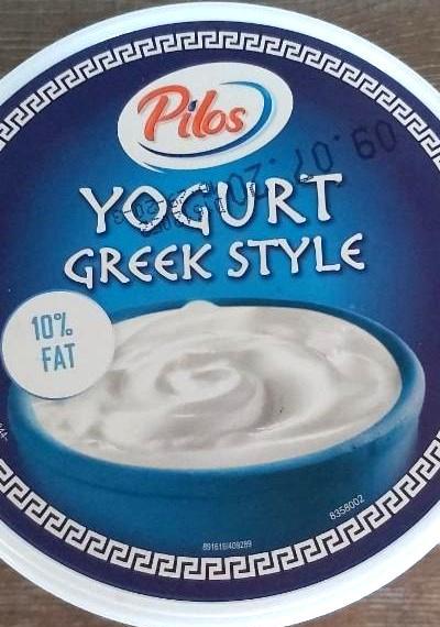 Zdjęcia - Jogurt grecki 10% tłuszczu Pilos