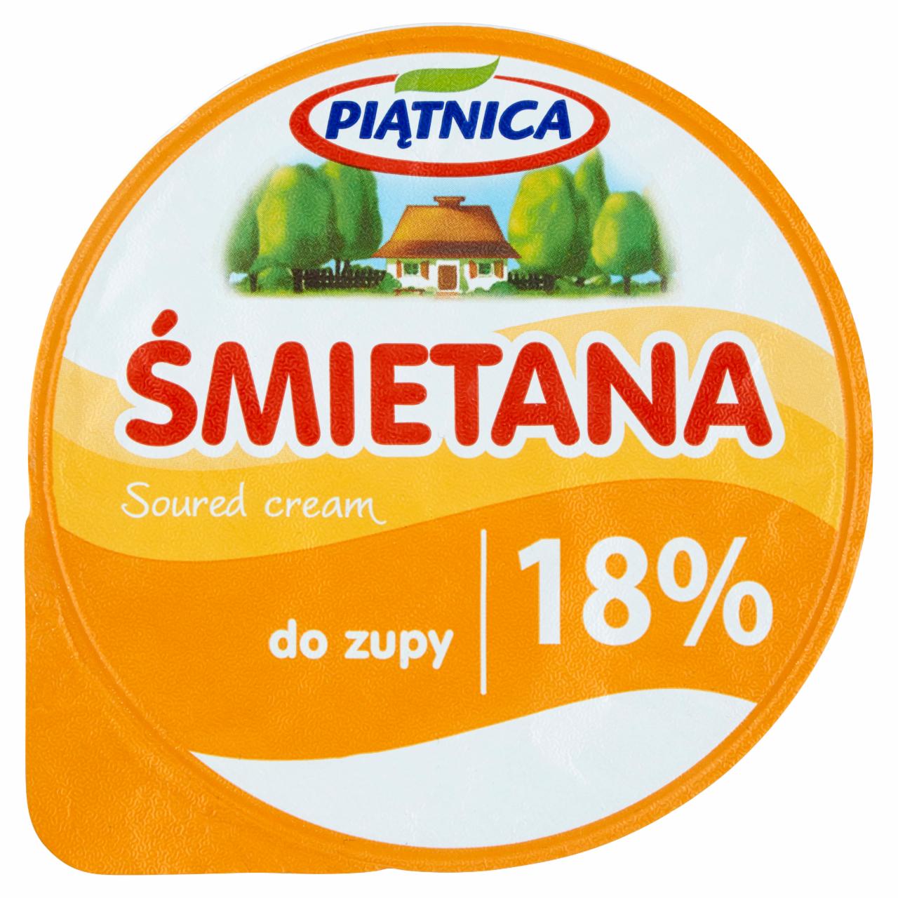 Zdjęcia - Śmietana 18 % Piątnica