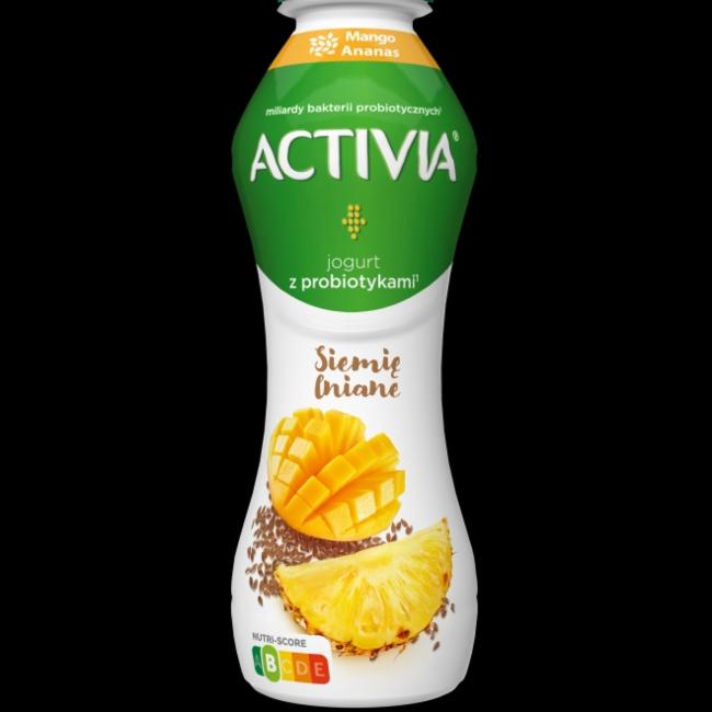 Zdjęcia - Jogurt siemię lniane Activia