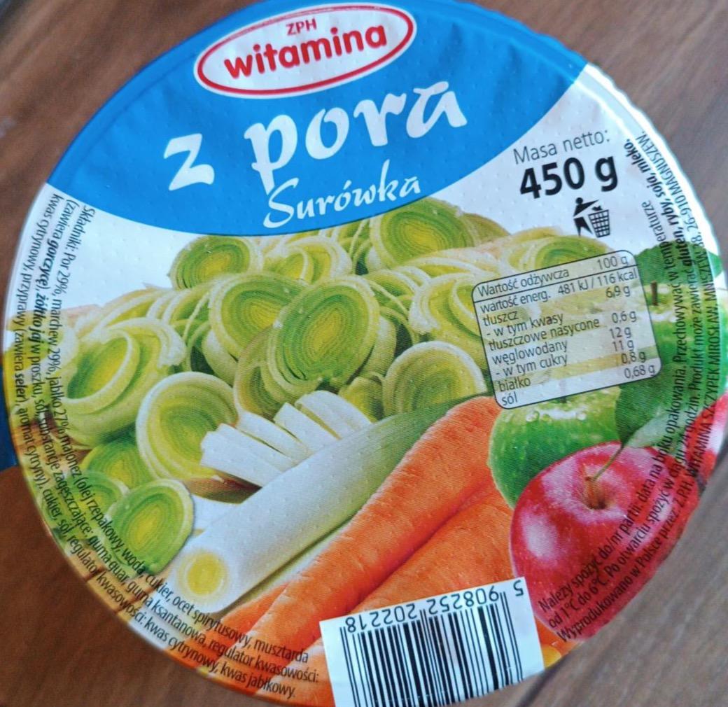 Zdjęcia - Z pora surówka ZPH witamina