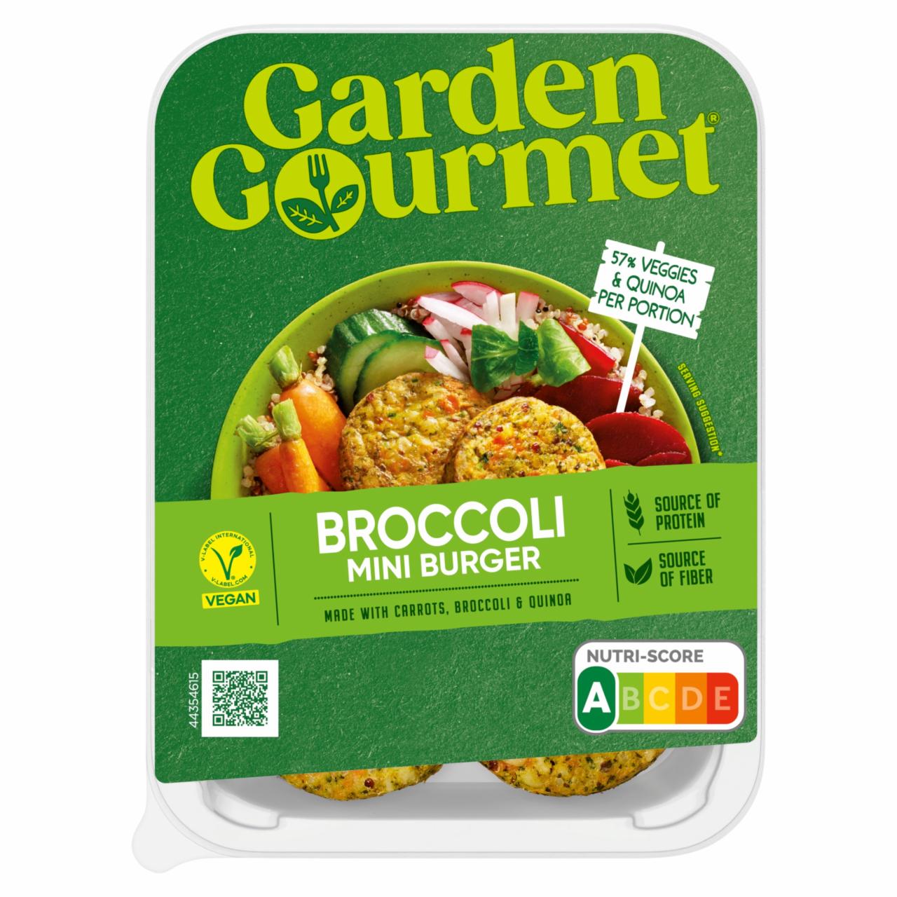 Zdjęcia - Garden Gourmet Mini Burger Wegański produkt na bazie marchwi brokułu kaszy bulgur i quinoa 198 g