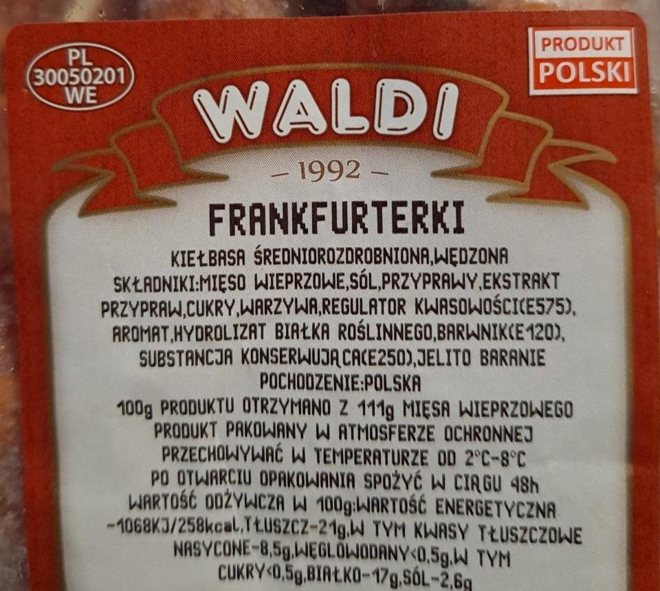 Zdjęcia - Frankfurterki WALDI