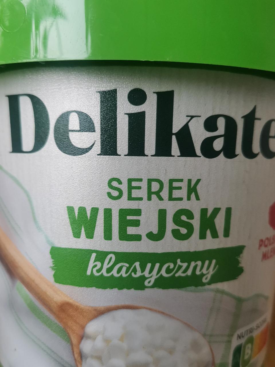 Zdjęcia - Serek wiejski klasyczny Delikate