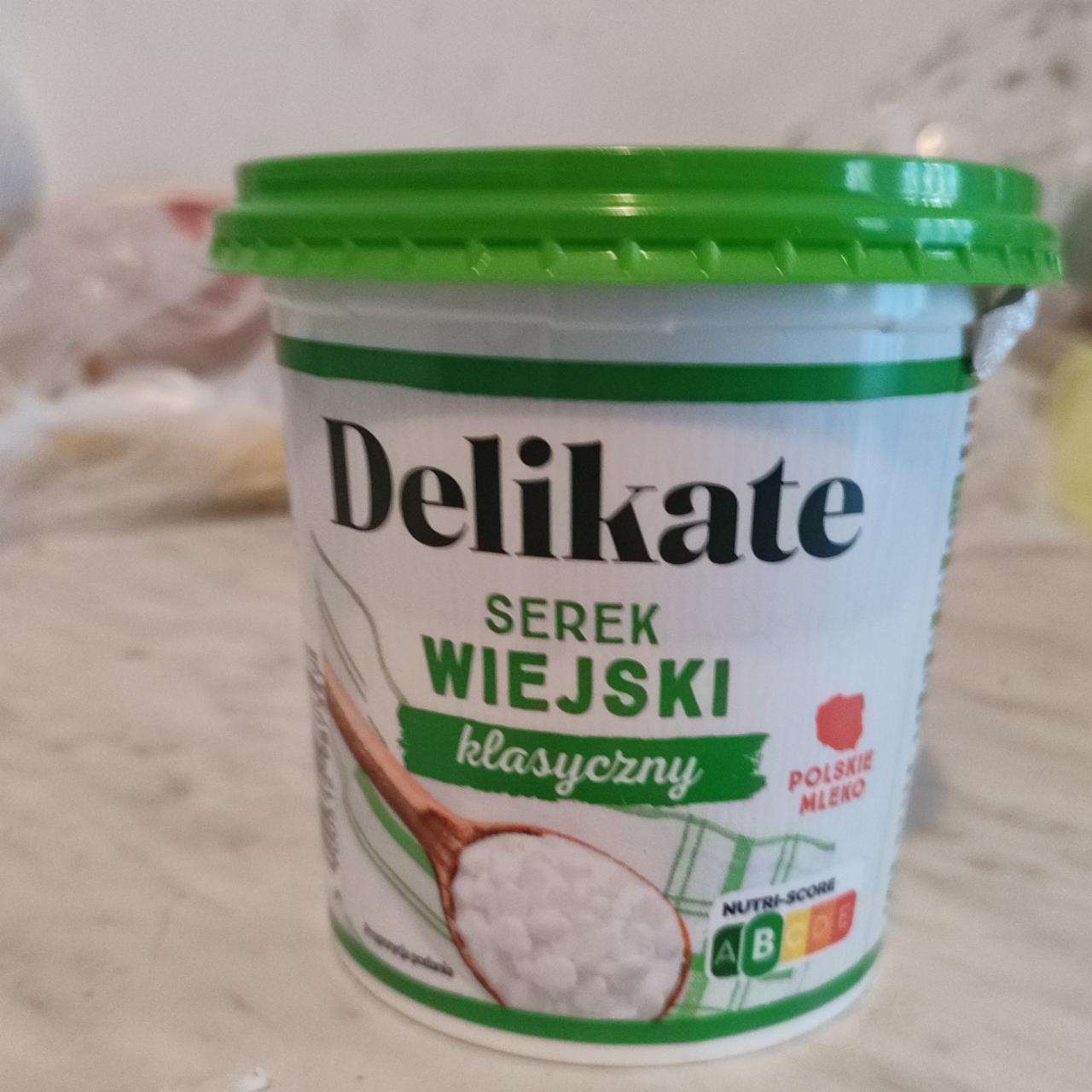 Zdjęcia - Serek wiejski klasyczny Delikate