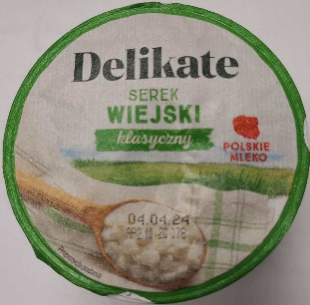 Zdjęcia - Serek wiejski klasyczny Delikate