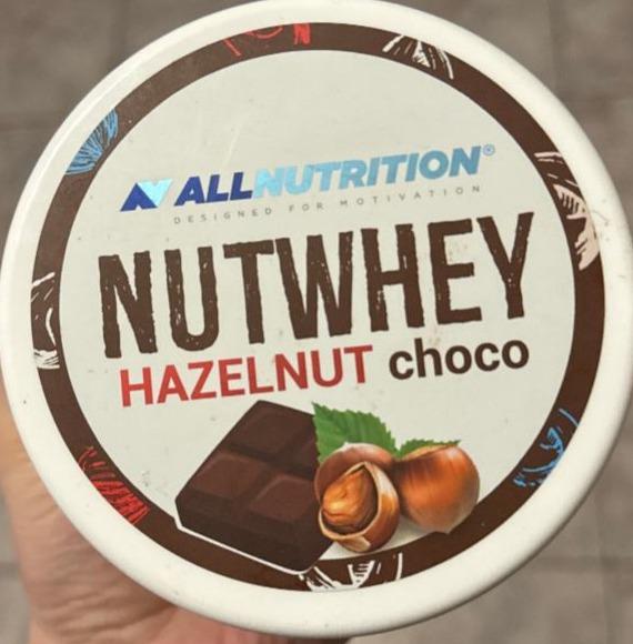 Zdjęcia - Nutwhey Hazelnut choco Allnutrition