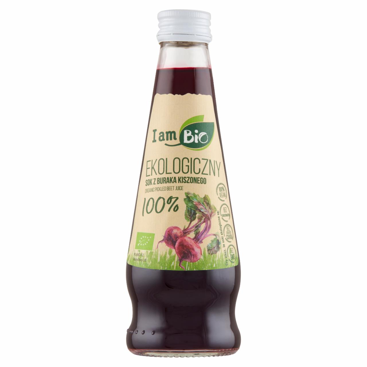 Zdjęcia - I am Bio Ekologiczny sok z buraka kiszonego 100% 225 ml