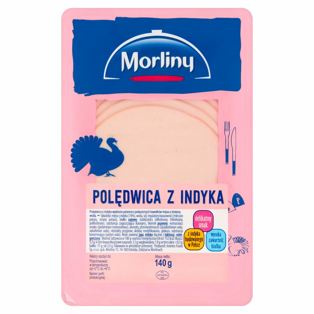 Zdjęcia - Morliny Polędwica z indyka 140 g