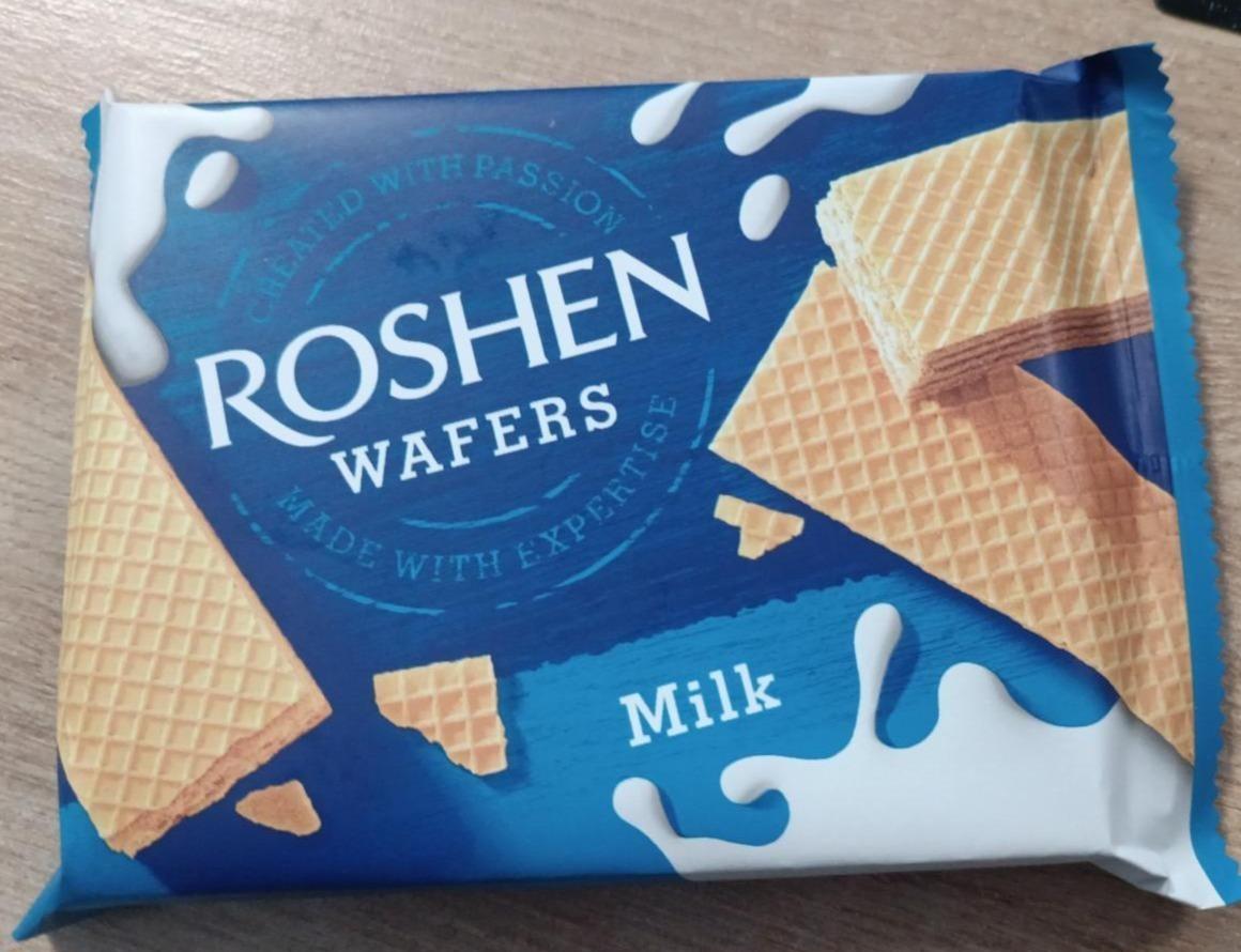 Zdjęcia - Wafle mleczne Roshen