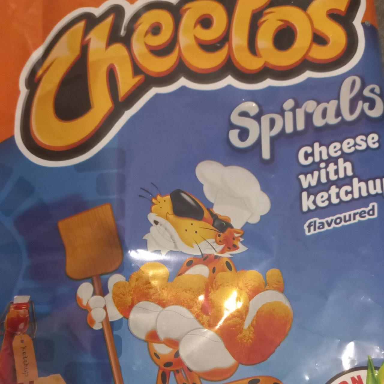 Zdjęcia - Chrupki kręcone kukurydziane smak sera i ketchupu Cheetos