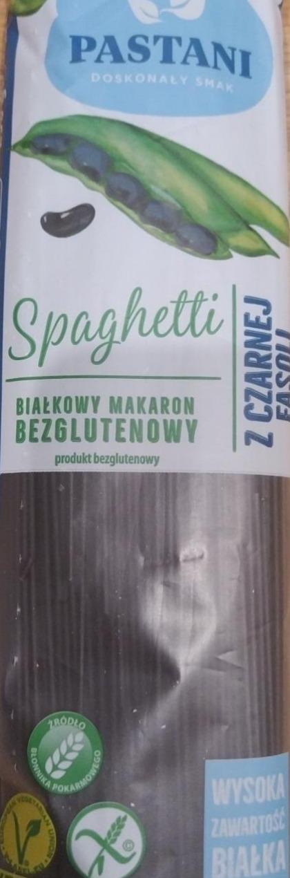 Zdjęcia - Spaghetti białkowy makaron bezglutenowy z czarnej fasoli Pastani