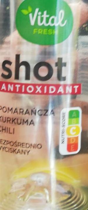 Zdjęcia - Vital fresh shot antioxidant pomarańcza kurkuma chili