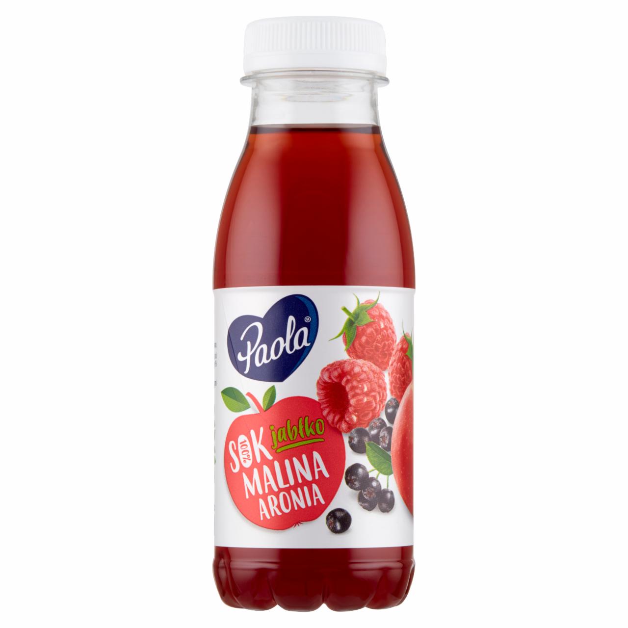 Zdjęcia - Paola Sok 100% jabłko malina aronia 300 ml